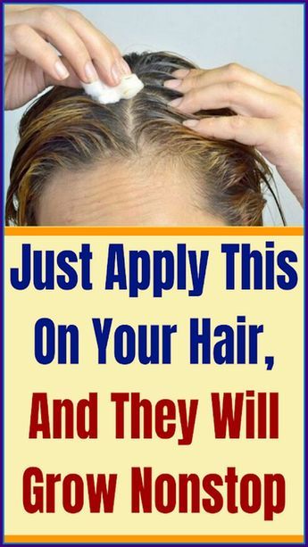 Just Apply This On Your Hair, And They Will Grow Nonstop